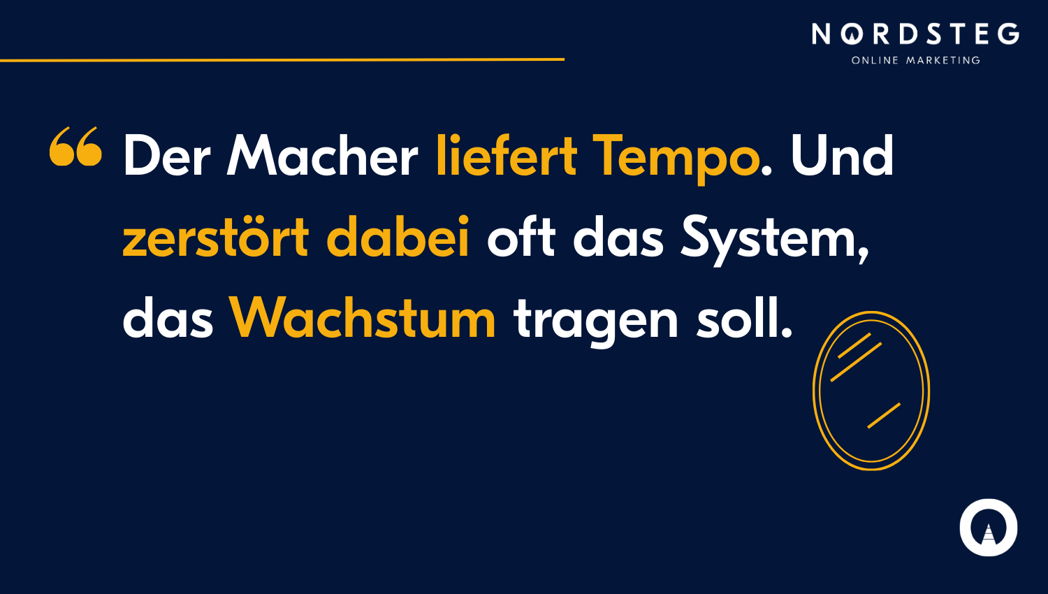 The doer delivers tempo