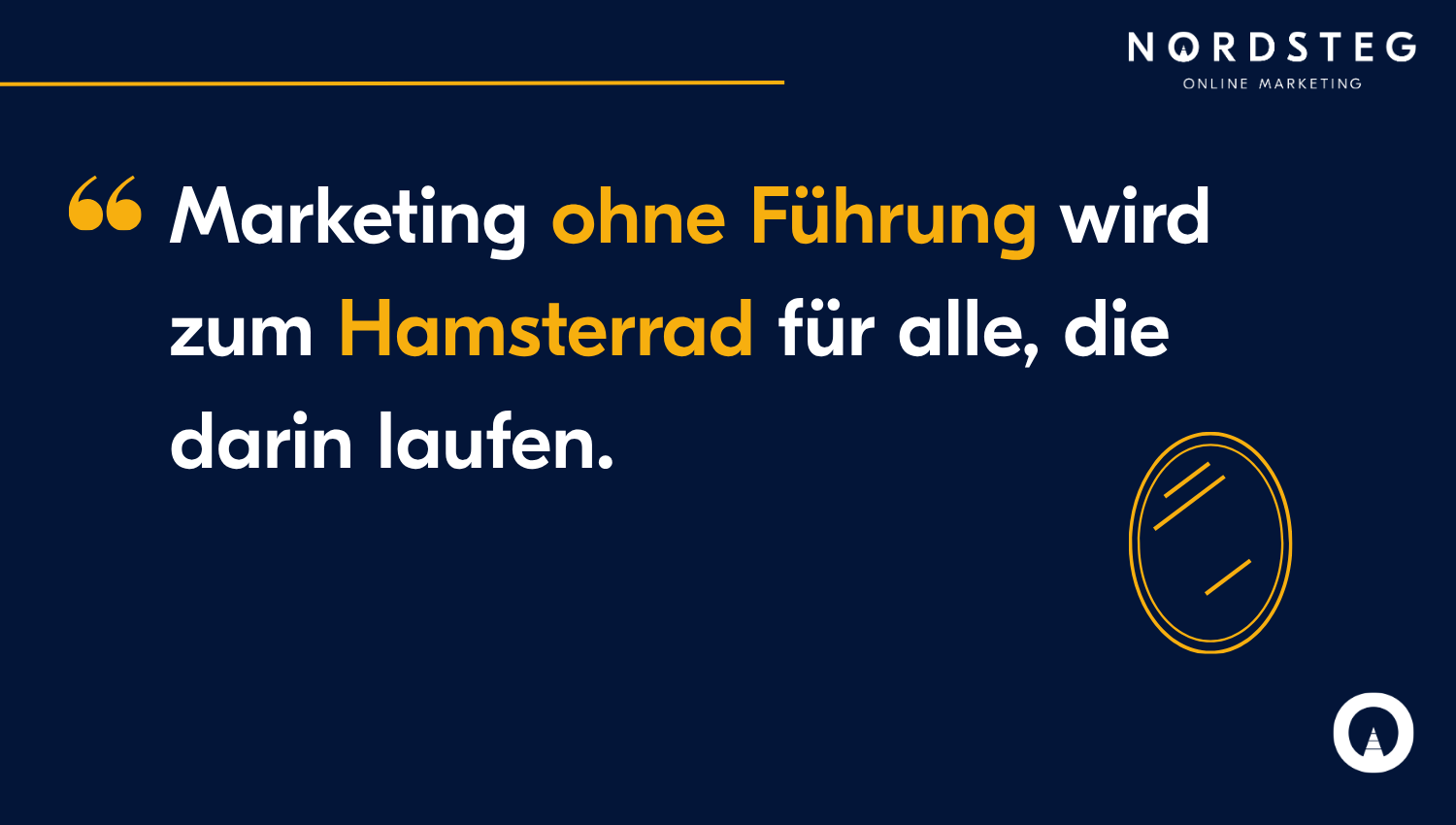Marketing ohne Führung wird zum Hamsterrad für alle, die darin laufen