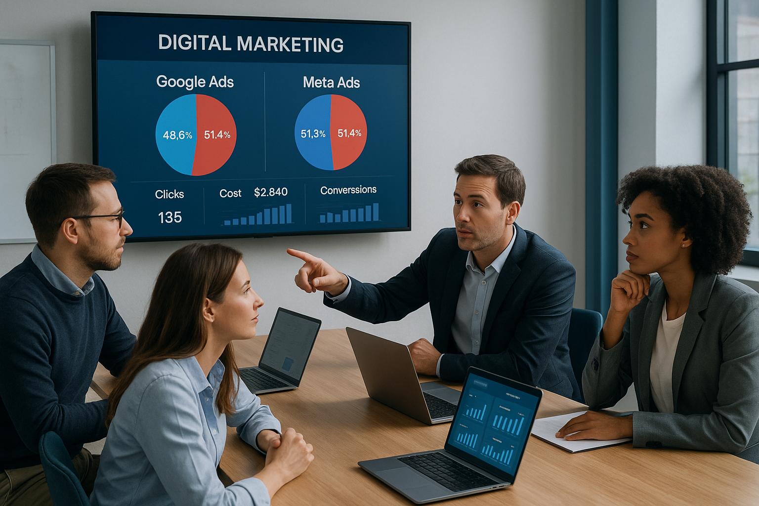 Google Ads vs. Meta Ads: Wo lohnt sich Ihr Budget mehr?