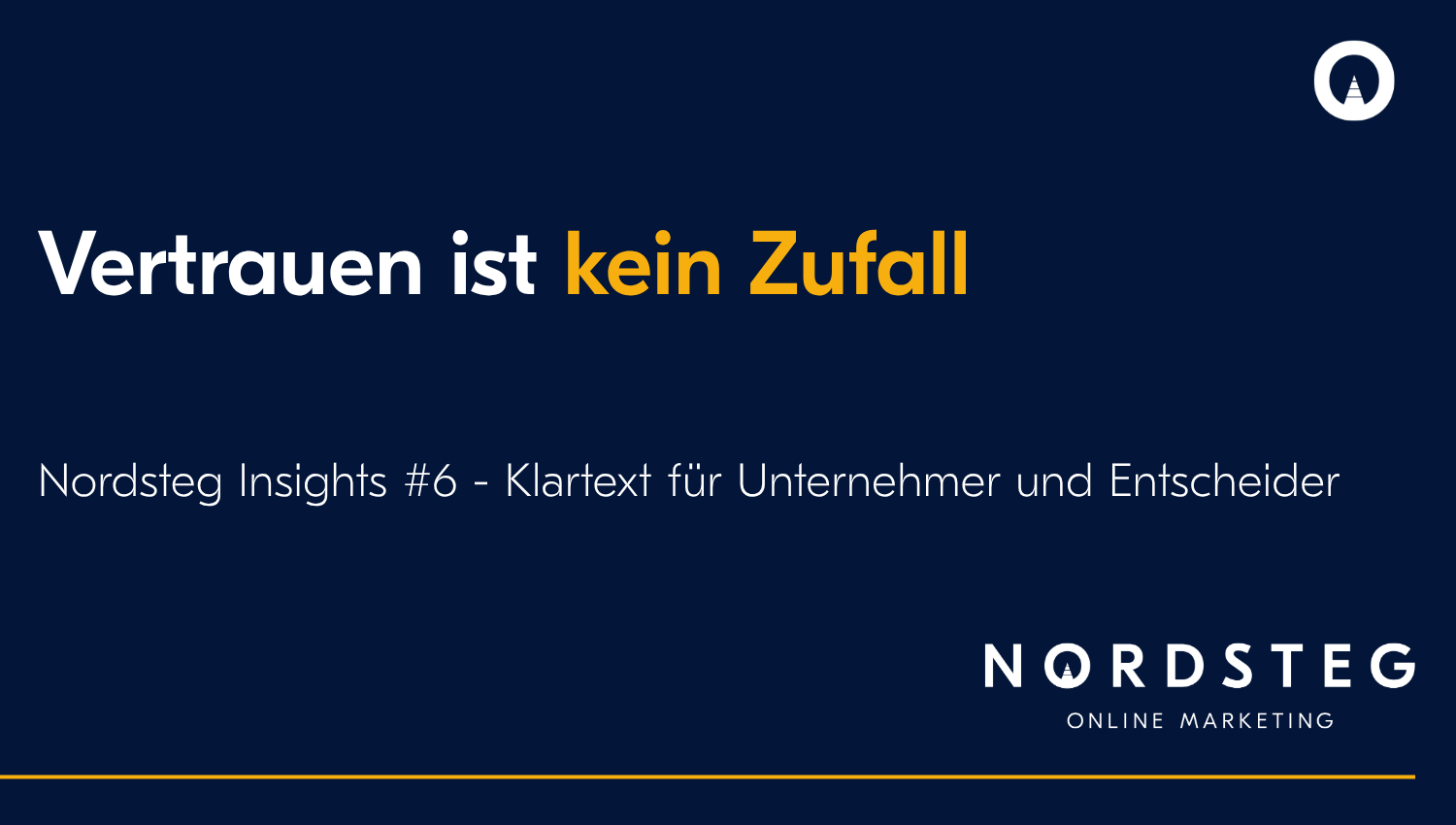 Vertrauen ist kein Zufall – es ist das Nebenprodukt von Struktur